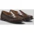 Boss loafers van echt leer