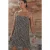 Mikuta The Striped Sheer Short Slip Dress Beige