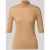 Liu Jo White slim fit longsleeve van pure lamswol model ‘Maglia Costine’
