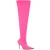 Mes Stretch Boots Roze Stilettos