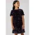 NAME IT KIDS midi jurk met pailletten paars