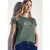 Street One Dames Shirt met tekst in Groen
