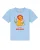 watabout.kids Shirt ‘Löwen Großer Bruder’  lichtblauw / olijfgroen / oranje / oranjerood