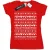 Li-cense Disney dames mickey en minnie kerst fair isle katoenen t-shirt