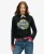 Superdry Vrouwen Hoodie met Bloemenprint Zwart