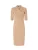 PINKO Jurk ‘PINKO ALLYSON ABITO LINO STRETCH ABITO’  beige