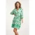 Smashed Lemon 24140 fris ornamentprint jurk met v-hals |