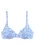 VIVANCE Bikinitop  blauw / wit