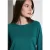 Cecil Dames Shirt met knoop in de zoom in Groen