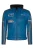 Leren heren bikerjack met capuchon, Detroit