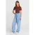 Hoge Taille Ballon Wijdpijpen Jeans