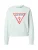 GUESS Sweatshirt  pastelblauw / rood / zwart / wit