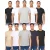 Duck and Cover Heren Caplaz & Frankinz T-Shirt (Set van 10) (Veelkleurig)