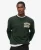 Superdry Mannen Vintage Athletic Sweatshirt met Ronde Hals Groen