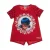 Lieveheersbeestje omkeerbaar pailletten t-shirt korte mouw 19SGTKXA meisje