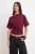 TRENDYOLMİLLA Dames Paars Effen Driekwart mouw Getailleerd Blouses