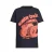 Orange Stars T-shirt donkerblauw