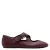 MANGO TEEN leren ballerina’s met studs – bordeauxrood