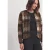 Teddyjack met ronde hals en print