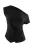 TRENDYOLMİLLA Dames Zwart Effen Kort Regular fit Blouses
