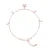 Breloques Braloque Snowflake Zirkonium Zilver 925 Geplated Gold Plated