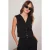 V-hals Geknoopte Vest