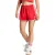 Adidas 3 Stripes Korte Broeken Dames – Rood –