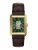 FOSSIL Analoog horloge ‘Carraway’  bruin / goud / groen