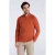 Mountain Warehouse Heren Spin Textured Half Zip Sweatshirt (Roest)