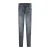 No Way Monday tapered jeans medium blue denim