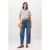 TRENDYOLMİLLA Dames Blauw Effen Barrel Hoge taille Jeans