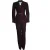 Thierry Mugler, bordeaux kleurige blended pak