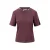 Zusss T-shirt met strass-steentjes – donkerrood