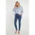 Para Mi high waist skinny jeans Celine medium blue denim