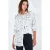 Overgrote Satijnen Knop-Front Shirt