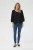 Blouse met lange mouwen Regular fit Black Deep CC.