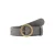 MANGO TEEN leren riem grijs