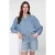 Geisha denim blouse blauw