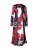 Ted Baker Jurk ‘NEERAH’  navy / lichtgroen / robijnrood / wit