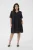 Jurk Regular fit black