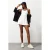 TRENDYOLMİLLA Dames Wit Colorblock Kort / Mini Mouwloos Sportkleding A-lijn Jurken