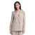 Dames oversized knoopblazer Nife Striped