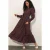 Paisley Geknoopt Midi Hemdjurk