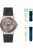 Invicta Speedway 51129 Herenhorloge – Quartz Uurwerk – Roestvrij Staal met Zilveren Wijzerplaat – 45 mm – Met Extra Bandjes