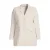 Plus Basics regular blazer ecru