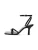 Derimod Sandaal ‘ Imitation Leather High Heel Sandals ‘  zwart