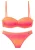BUFFALO Bikini  mandarijn / donkerroze