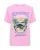 SAINT TROPEZ Shirt ‘Kaliva’  geel / groen / rosa / zwart