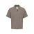 ONLY & SONS relaxed fit overhemd met linnen – taupe