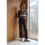 Jeans met High Waist en Wide Leg pijpen in Slim Fit